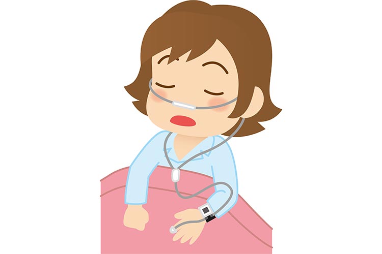 簡易PSG検査のイメージ