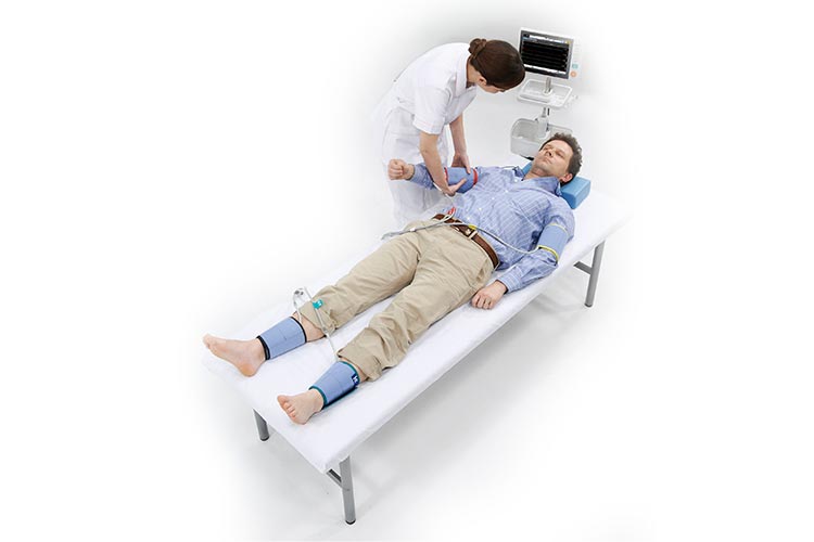 血圧脈波検査のイメージ